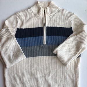 IZOD zip up sweater